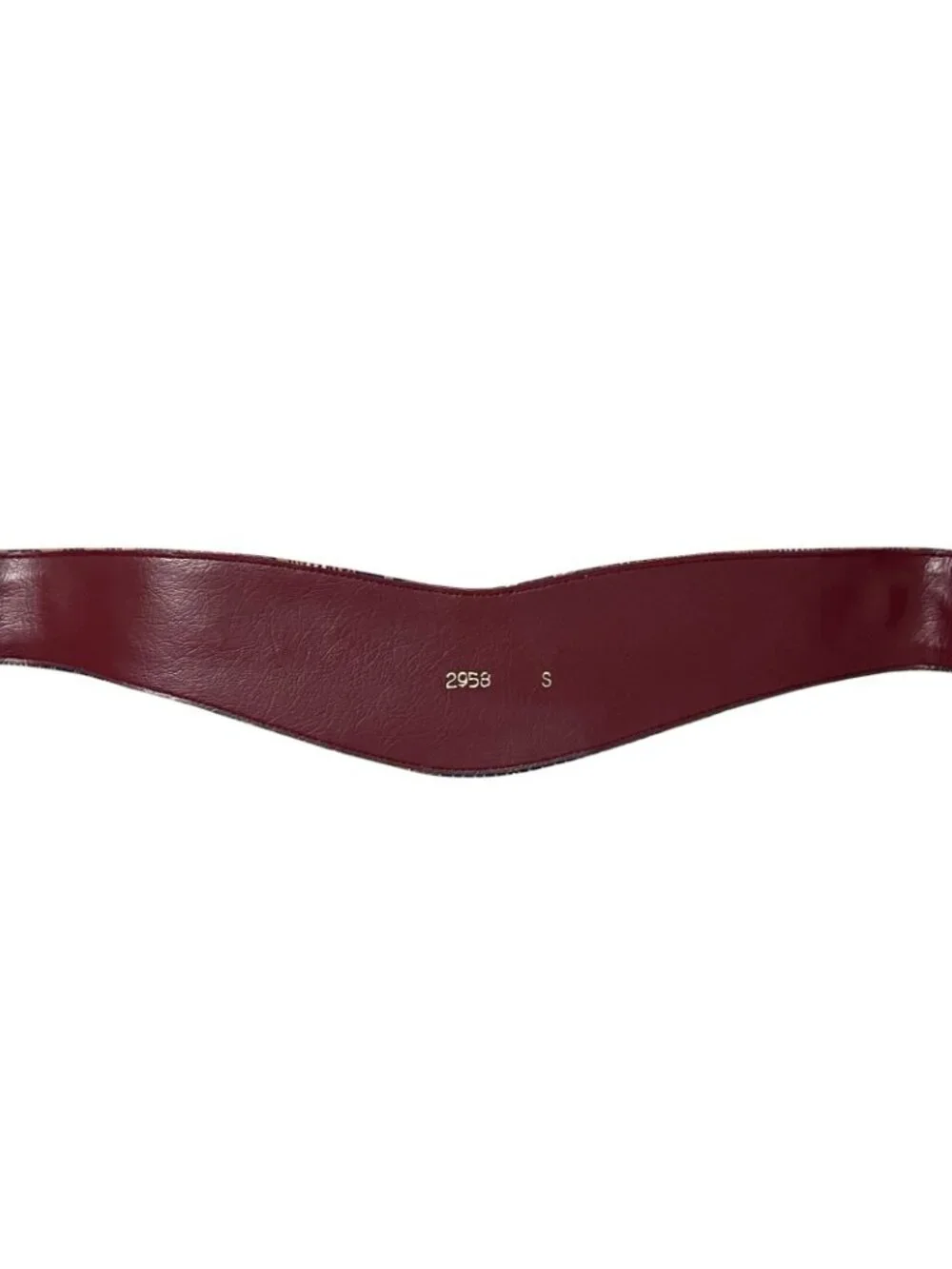 Vtg Howard Wolf Avant Garde Wide Waist Belt Artwear Jeweled Adjustable Small